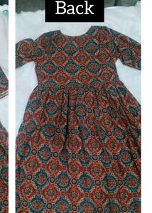 🔥BRAND New L Size Printed Anarkali kurta Set🔥