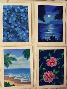 Combo Of 4 Paintings