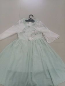 Cute Mint Green Girls Dress