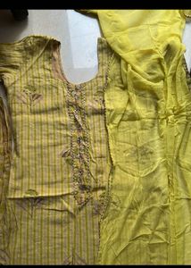 KURTA PAINT DUPATTA SET