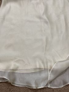 Satin skirt
