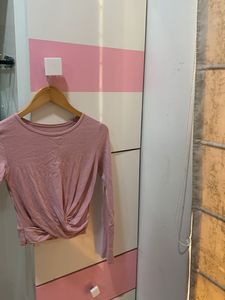 Basic Pink Top Long Sleeve