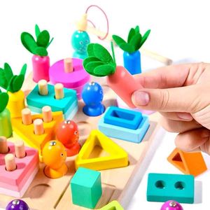 Wooden Shape Sorter Toy