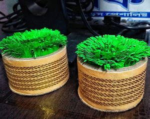 Artificial Grass Pot Decoration