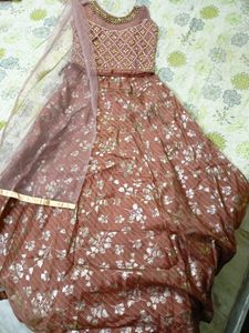 Crop Top Lehenga 🤎 Price Dropped ❗