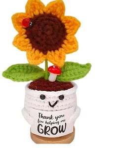 Sunflower Pot