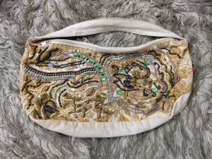 Vintage Beaded Embellished Boho Bag
