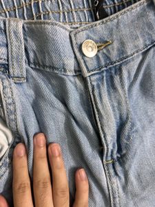 H&amp;M Low Waist Cargo Jeans