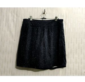 Sparkly Black Mini Skirt