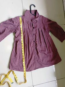 Kolar Half Sleeve Polka Dot Print Top