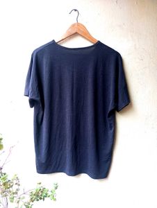 Comfy Navy Blue Tshirt Top (Women)