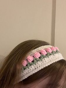 Crochet Tulip Headbands!!