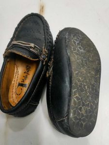 Toddler Black Dress Loafers