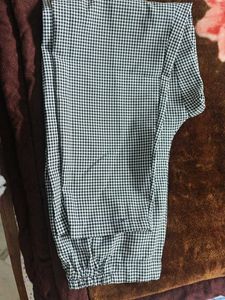 Checkered Casual Pants