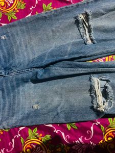 Light Wash Denim Jeans