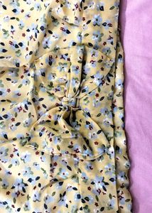 Floral Yellow Long Sleeve Top