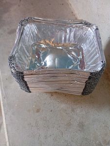 Aluminum Foil Baking Pans - Set of 50