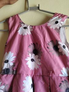 Pink Floral Dress