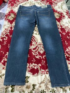 Jack &amp; Jones Men&#39;s Blue Denim Jeans