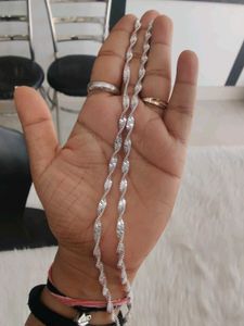 Silver Designer Chain For Men&#39;s Nd Womens 20 Gram