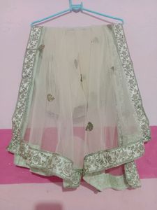 Elegant Embroidered Lehenga Skirt
