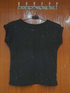 Sparkly Black T-Shirt