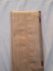 Golden N Red Clutch