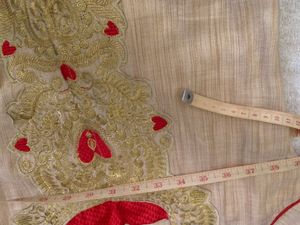 Golden Red Kurta Set