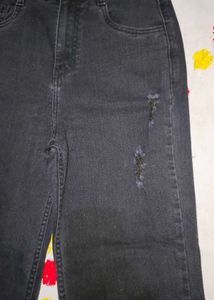 GUTI Flared Women Black Jeans