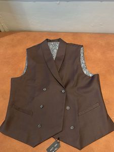 Brown Formal Vest