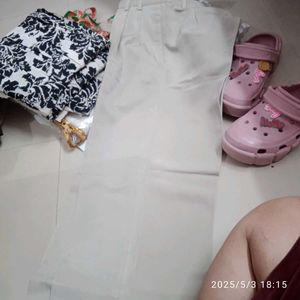 Dennis Parker Beige Dress Pants