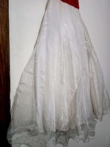 Red &amp; White Party Dress