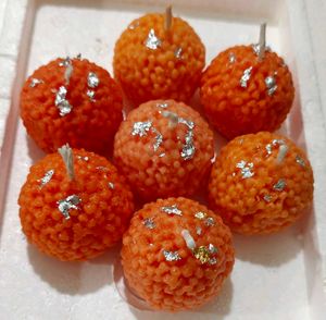 Motichoor Ladoo Candle