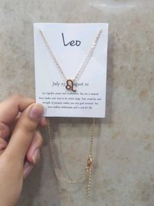 Leo Zodiac Necklace
