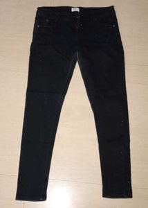 Black Slim Fit Denim Jeans