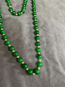 Green Beaded Necklace