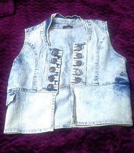 3 Tops/denim Jacket In Rs. 400