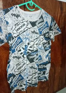 Comic Print T-Shirt
