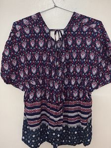 Boho Print Top