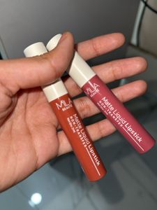 MLA Beaute Matte Liquid Lipsticks (Set Of 2)