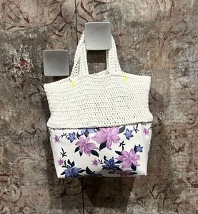 Brand new Crotchet Canvas bag