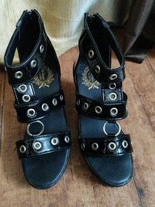 Black Platform Heels