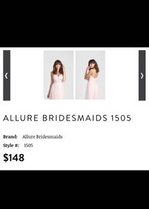 Allure bridesmaids Gown