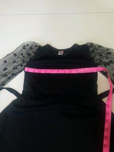 🥳Offer Only For Today Dress With Net Sleeve
