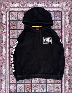 EVISU Black Hoodie