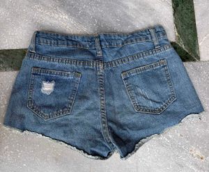 Pearl Denim Shorts