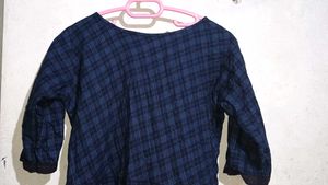 Blue Chex  One Piece