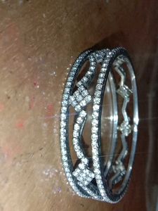 Sparkling Rhinestone Bangle Bracelet