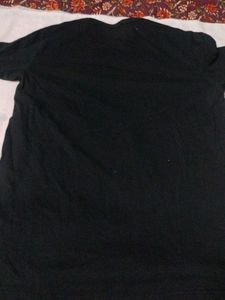 Black Graphic Tee - Size M