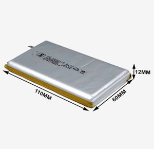 3.7V 10000mAH Li-Po RechargeableBattery
